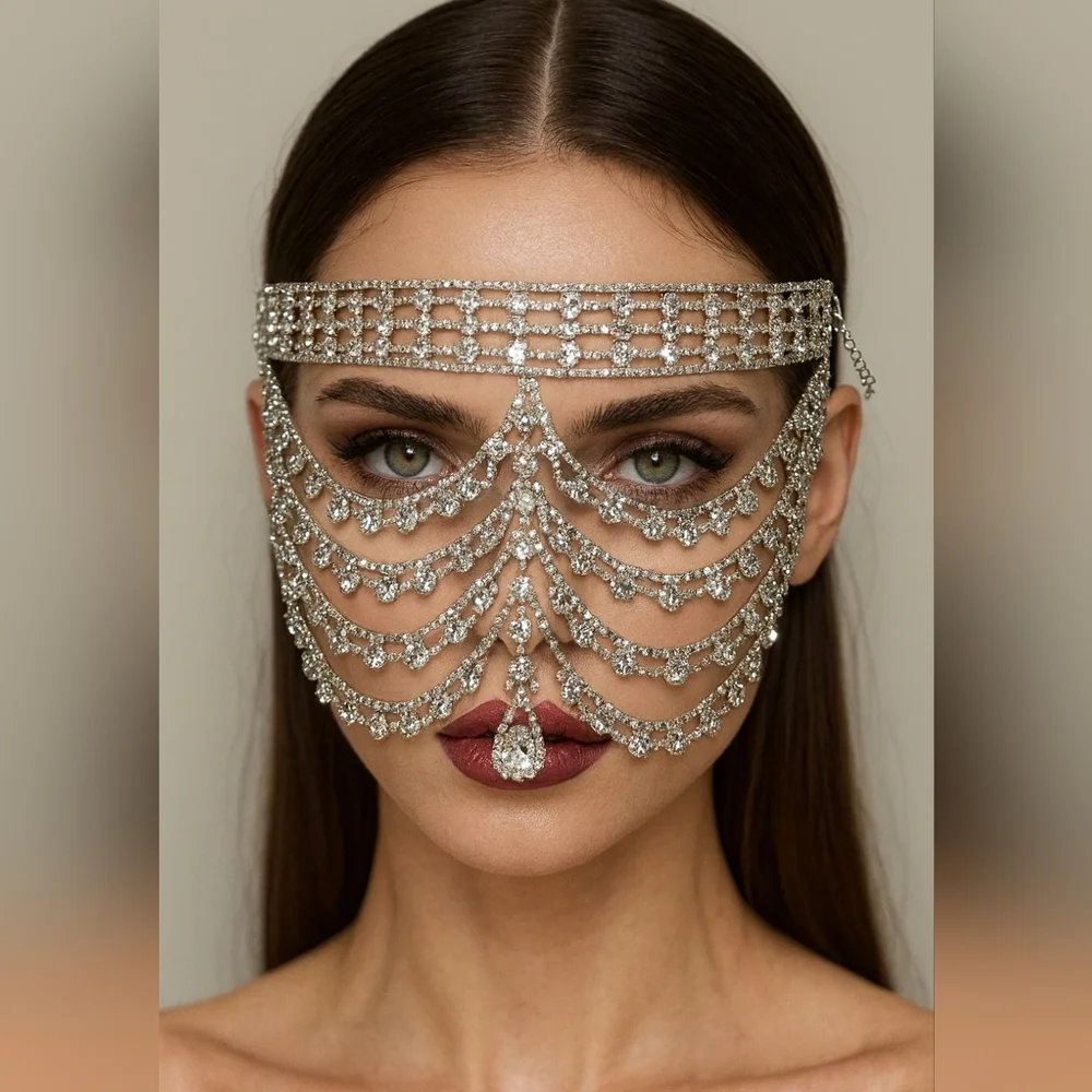 CRYSTAL FACE MASK
